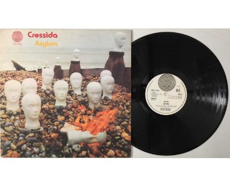 CRESSIDA - ASYLUM LP (ORIGINAL UK COPY - VERTIGO SWIRL 6360 025). A very well-presented original UK copy of the revered 1971 