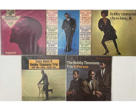 BOBBY TIMMONS - LP PACK. A fine selection of 5 LPs by jazz pianist Bobby Timmons. Titles include Chun-King (PR-7351, US Prest