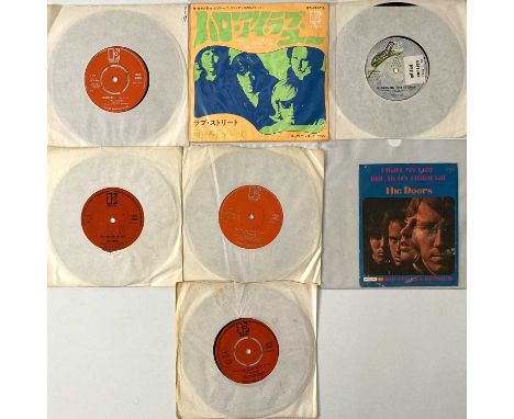 THE DOORS - 7" PACK. A fine selection of 7 7" singles by 60s American rock legends The Doors. Titles include Riders On The St
