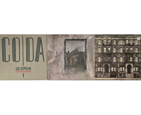 LED ZEPPELIN - UK STUDIO LP PACK. A super selection of 3 studio LPs by Led Zeppelin. Titles include Physical Graffiti (SSK 89