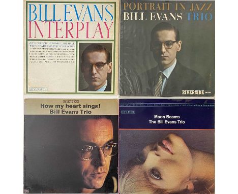 BILL EVANS - UK RIVERSIDE - LP PACK. A quality pack of 4 x LPs by piano legend Bill Evans. Titles are Portrait In Jazz (RLP 1