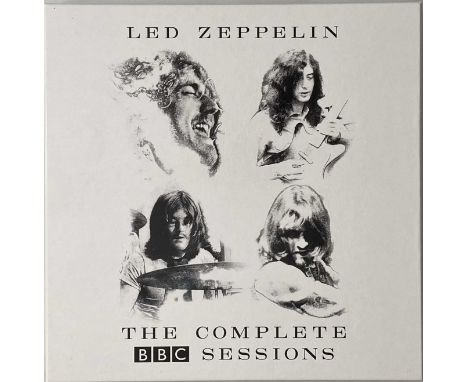 LED ZEPPELIN - THE COMPLETE BBC SESSIONS LP BOX SET (LIMITED NUMBERED EDITION - ATLANTIC - 8122794388). A fantastic numbered/