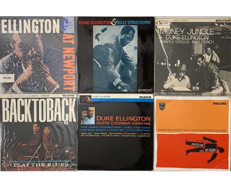 DUKE ELLINGTON - LP PACK. A super selection of 10 LPs by jazz great Duke Ellington. Titles include Money Jungle with Charlie 