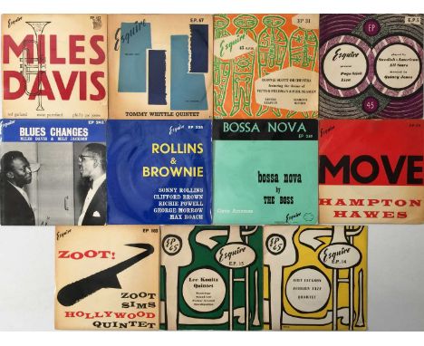 ESQUIRE - LPs / 10" / EPs PACK. A pack of 11 x EPs and 4 x 10"/ LPs. Artists/ Titles include Miles Davis (EP 152), Tommy Whit