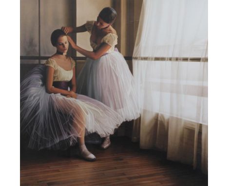 Douglas Hoffman (b.1945) American ''Final Touch'' Signed and numbered 28/275, lithograph, 64.5cm by 62.5cm  Sold together wit