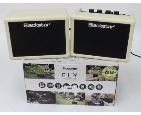 Blackstar Fly 3 miniature 3watt amplifier, limited edition in white, appears to be in working order, boxed