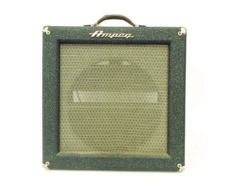 Ampeg M-15 amplifier for spares/repairs, ser. no. 006111, missing speaker, untested