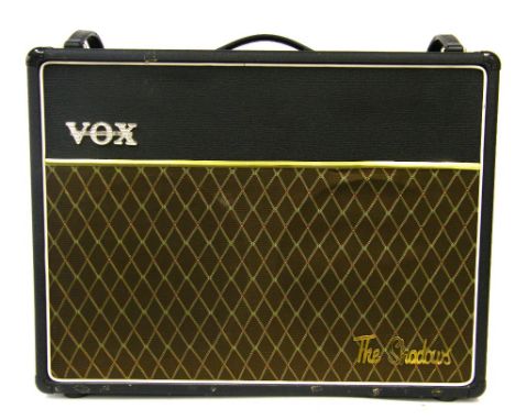 Vox AC30/6 TB guitar amplifier, made in England, ser. no: M-1999-40-0804-A, fitted with a Vox vintage unit as used by Phil Ke