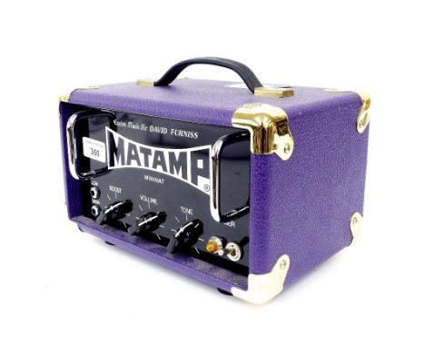 Matamp MiniMat Custom amplifier head, appears to be in working order