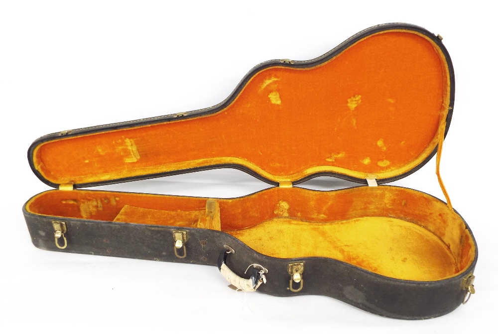 Vintage Acoustic Guitar Hard Case - Vintage Acoustic Archtop Guitar Hard Case Possibly 1970s Gibson