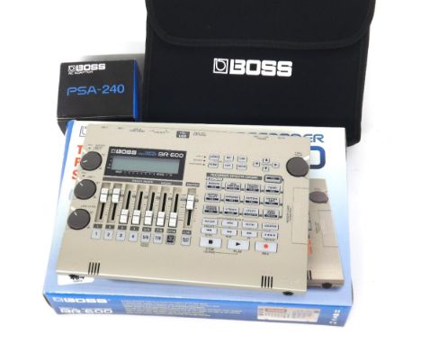 Boss ER-600 digital recorder portable studio, boxed
