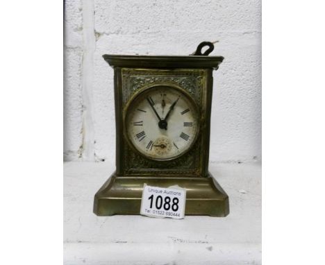 A French musical carriage alarm clock