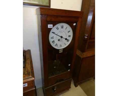 A Gledhill Brook clocking in clock