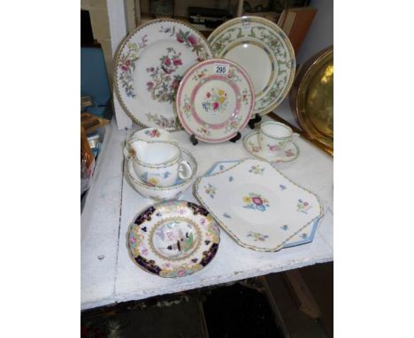 3 items of Shelley china, a Royal Worcester cup & saucer and various Royal Doulton plates