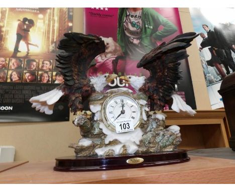 A Juliana collection double eagle clock