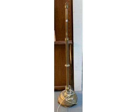 Vintage brass standard lamp. (B.P. 21% + VAT)