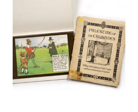 Palestine and the Crusades, A Historical Introduction and Gazetteer to Accompany a large fold out map under the direction of 
