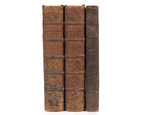 HEARNE, Thomas, Ed. Hemingi Chartularium Ecclesiae Wigorniensis e Codice Ms. Penes Richardum Graves, Oxford 1723. Hemming's C