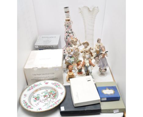 Two Goebel figures and other items