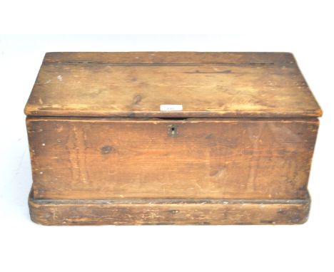 A pine tool box