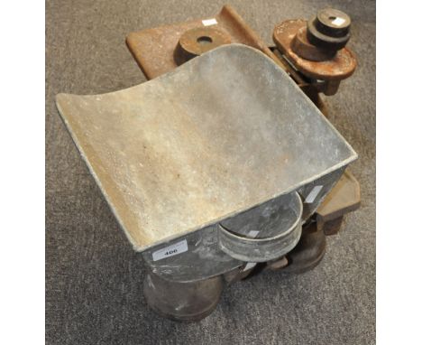 Two sets of scales and weights
