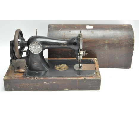 A Singer sewing machine (Serial No 867488), 1871 model