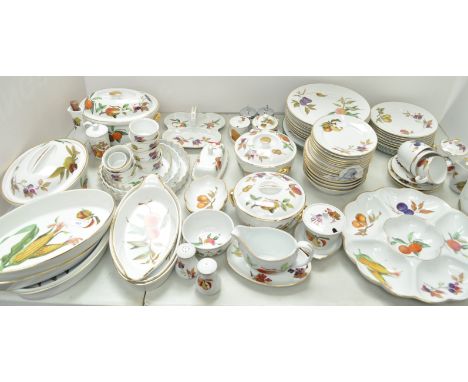 An extensive group of Royal Worcester 'Evesham' dinner ware