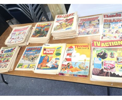 A collection in excess of 150 comics dated from 1970 to 1976. Titles include Valiant..Lion..Vulcan..Countdown..TV Action..Whi