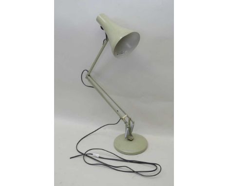 A COTSWOLD GREEN FINISHED ANGLEPOISE TASK LAMP, with bayonet light fitting 