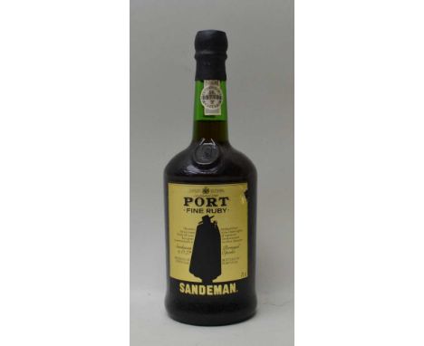 SANDEMAN, Fine ruby port, 1 bottle 