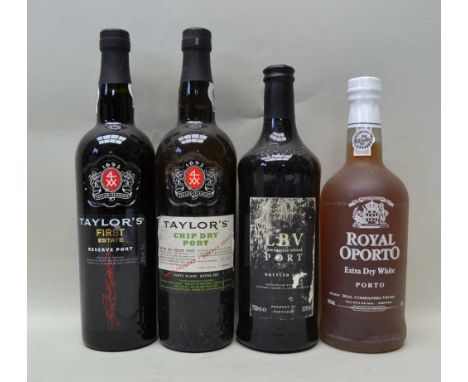 NIEPOORT LATE BOTTLED 2007 Port for Fortnum &amp; Mason, 1 bottle TAYLOR'S First Estate Reserve Port, 1 bottle TAYLOR'S Chip 