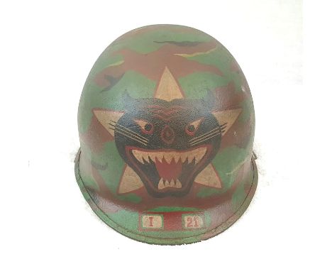 Vietnam War Era A.R.V.N Rangers Helmet. 