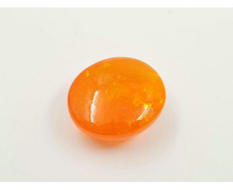 14.09ct Natural Ethiopian Fire Opal. IGLI Cert. 