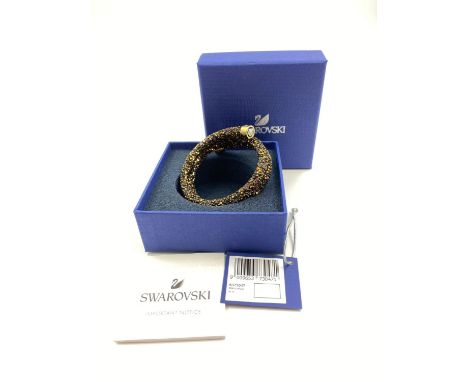A Swarovski Crystal dust Bangle/Bracelet. As new, in original box. 