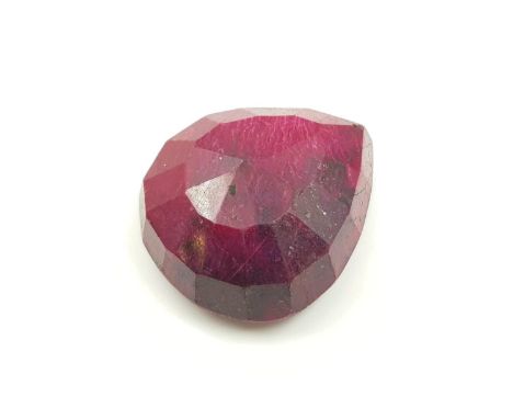 138.13ct Pear-Cut Natural Ruby. IGL&amp;I Cert. 