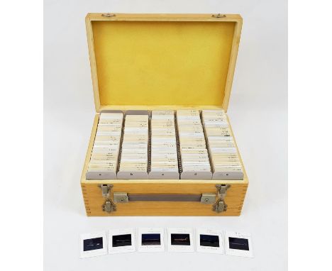 Over 250 Aircraft 35mm Original Projector Slides. Photos taken in the 1970s  - some extremely rare. Comes in a double-sided p