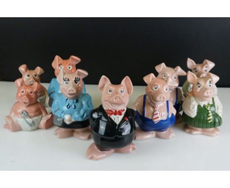 Nine Wade NatWest ceramic piggy banks 