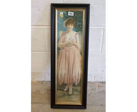 1920s advertising print for The Pompeian Beauty by Pannet, modelled by the silent film actress Marguerite Clark 