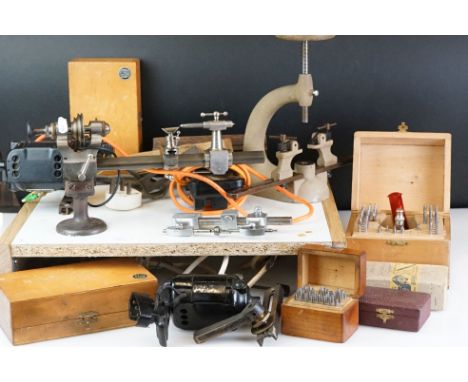 Group of watchmaker's tools 