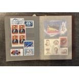 Stamp Collection Album – Assorted Collectible Postage Stamps