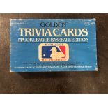 MLB Golden Trivia Card Set – Major League Baseball Collector’s Edition