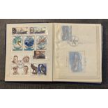 Stamp Collection Album – Assorted Collectible Postage Stamps