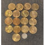 Small Set of Franklin Mint Presidential Coins