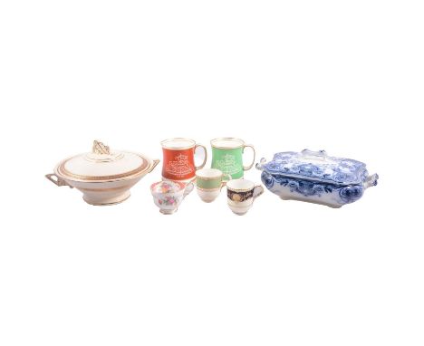 Burleigh Ware dinner service and another box of decorative ceramics including Paragon teawares.Qty: 2 boxes