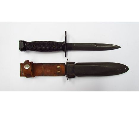 A US M7 bayonet with scabbard 