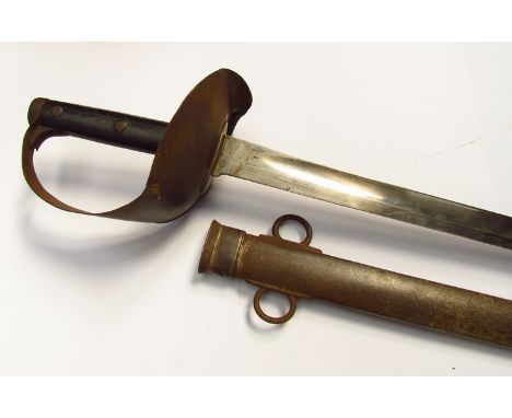 A British 1899 pattern Cavalry trooper's sword by Wilkinson, with various Edwardian era stampings, together with all-steel sc