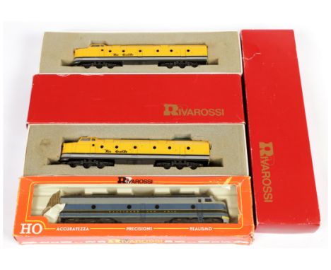LOCOMOTIVE RIVAROSSI BB 8105 TESTEE