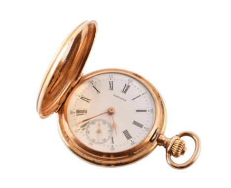 Ladies 18ct gold Longines small pocket/fob watch , Longines steel crown winding jewelled lever movement, case marked 'Grand P