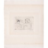 Nolde, Emil: Beim Absinth