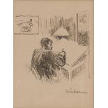Liebermann, Max: Am Schreibtisch